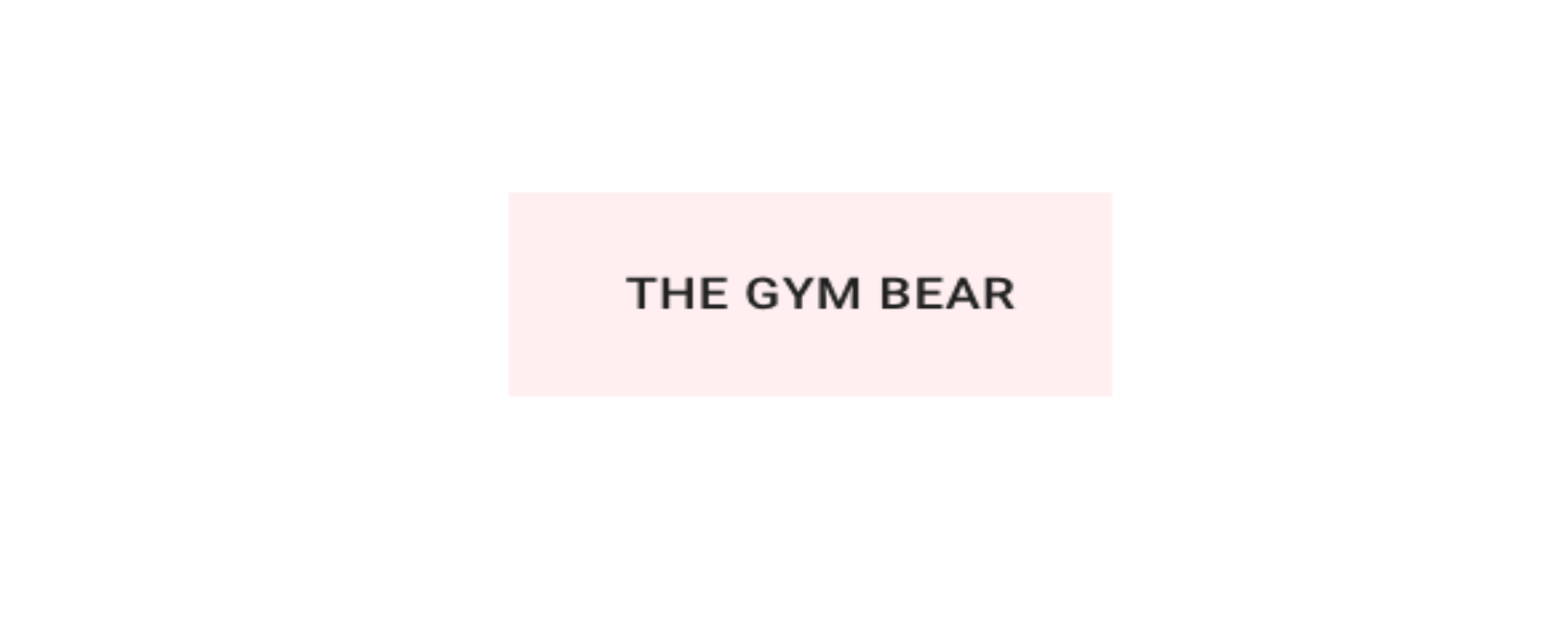 The Gym Bear Discount Code 2025